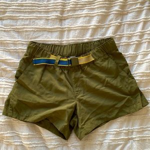 The North Face hiking shorts, S, army green